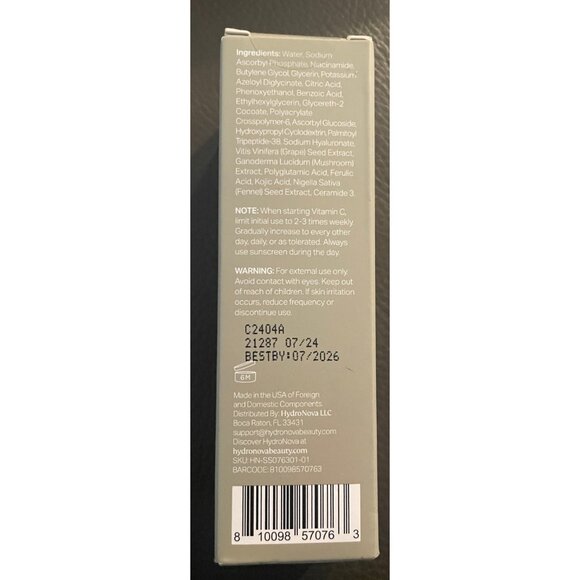 HydroNova Total Rewind Sculpting Serum 1 Fl Oz  Lot Of 3  Exp 07/2026  Sealed - Picture 5 of 5